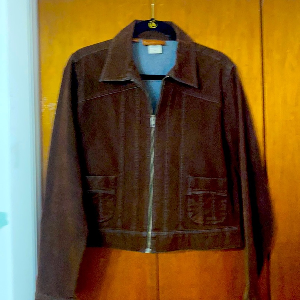 Lee Jeans short waist Suede Jacket